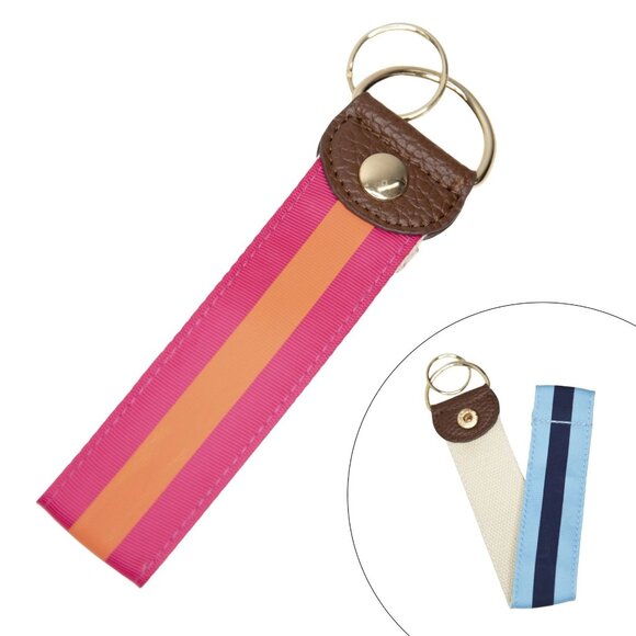 Ribbon Snap Key Fob - Picture 1 of 2